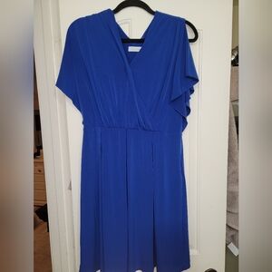 Calvin Klein Royal Blue Maxi Dress